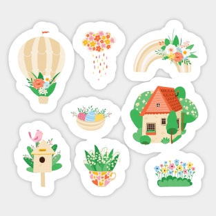 Spring Set Pack Sticker